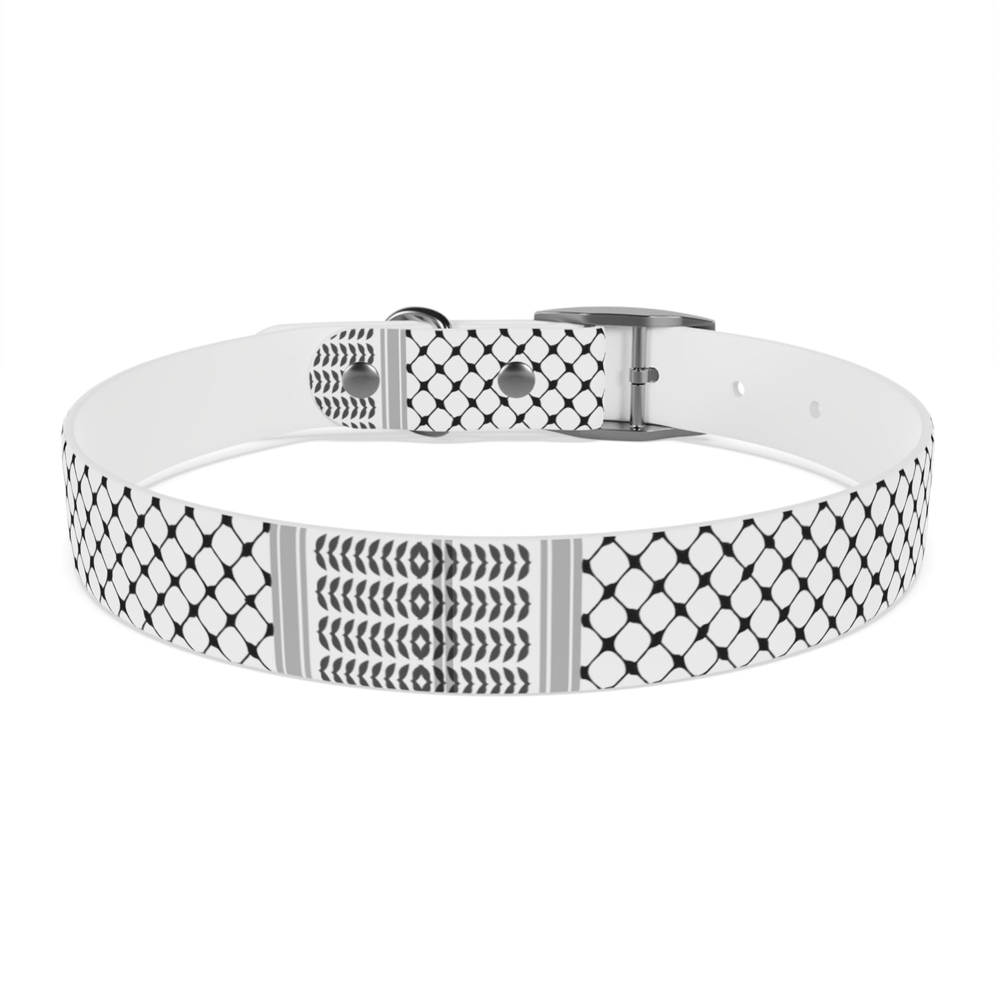 Dog Collar keffiyeh Print
