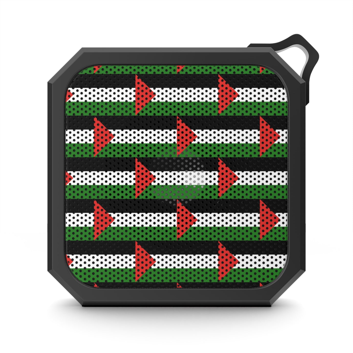 Outdoor Bluetooth Speaker. Palestine flag Pattern