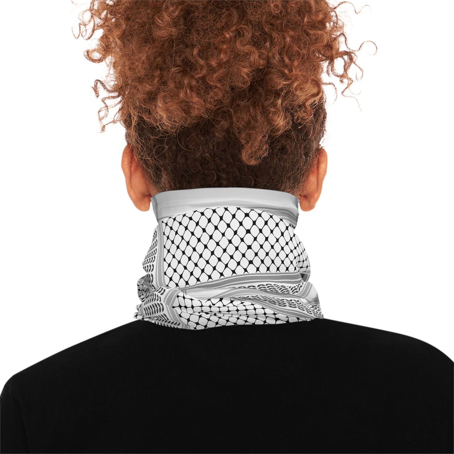 Lightweight Neck Gaiter keffiyeh print mask/face covering