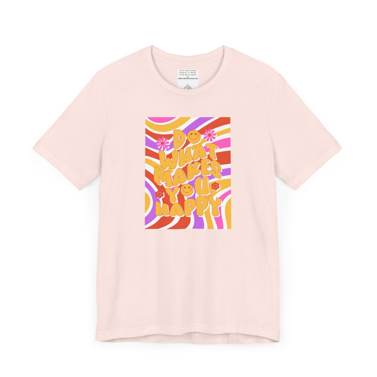Do What Makes you happy Unisex Jersey Short Sleeve Tee-mental health awareness month