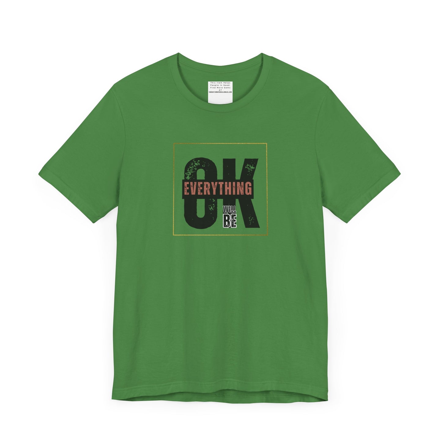 Everything Will Be ok Unisex Jersey Short Sleeve Tee-mental health awareness month