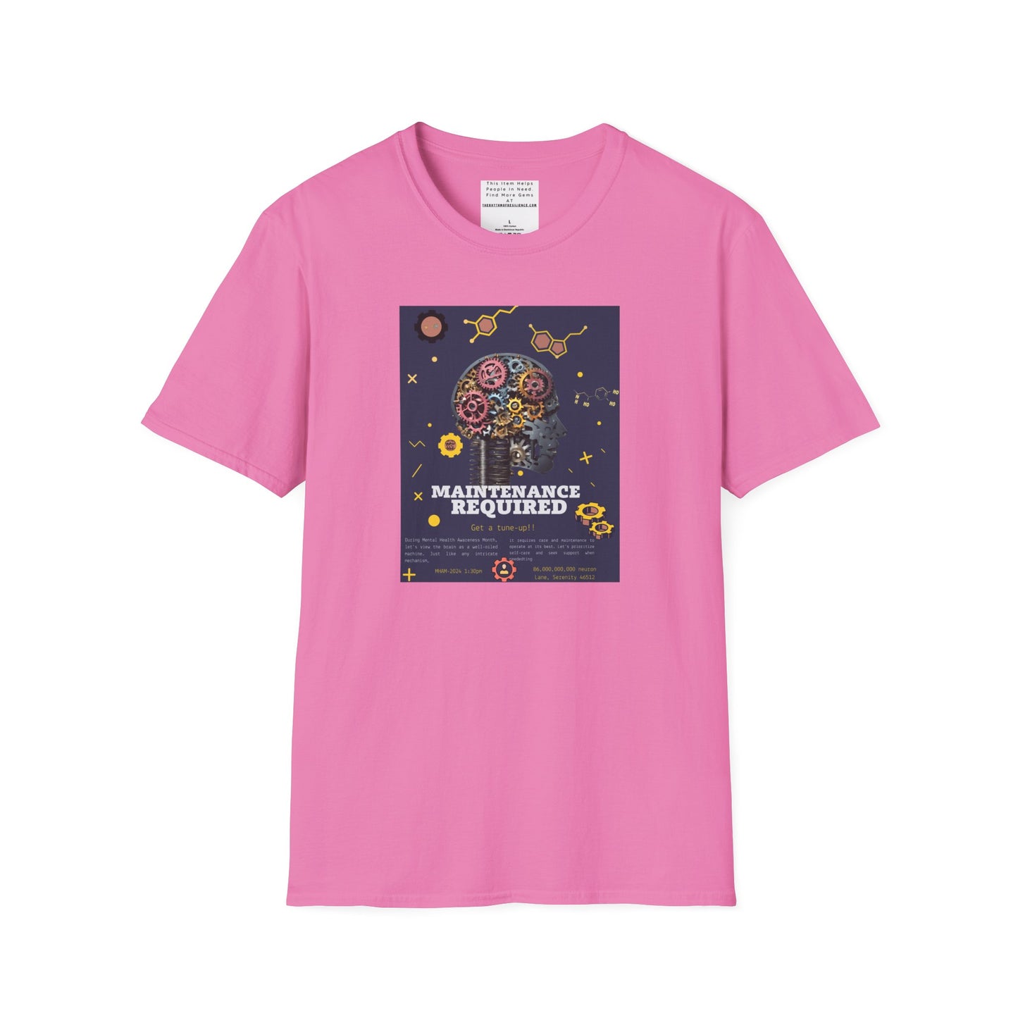 Maintain required Unisex Softstyle T-Shirt