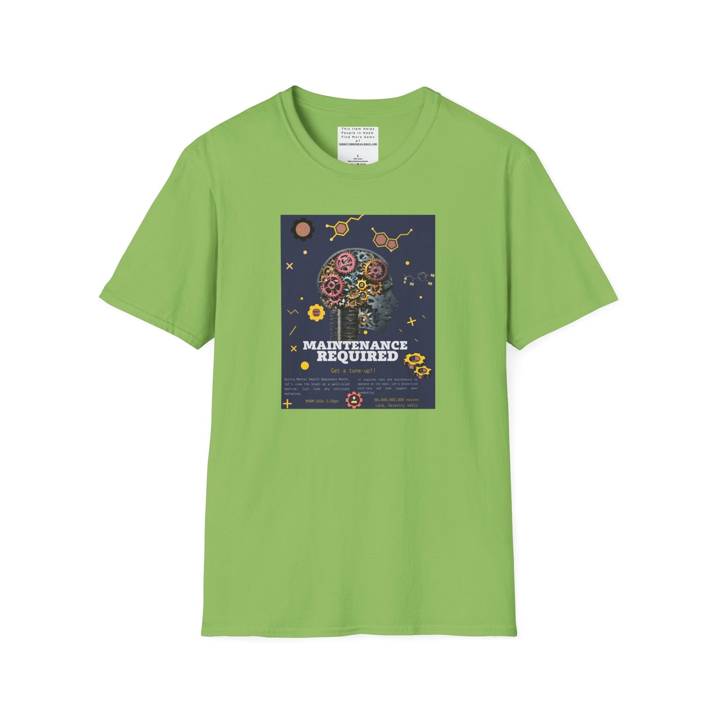 Maintain required Unisex Softstyle T-Shirt