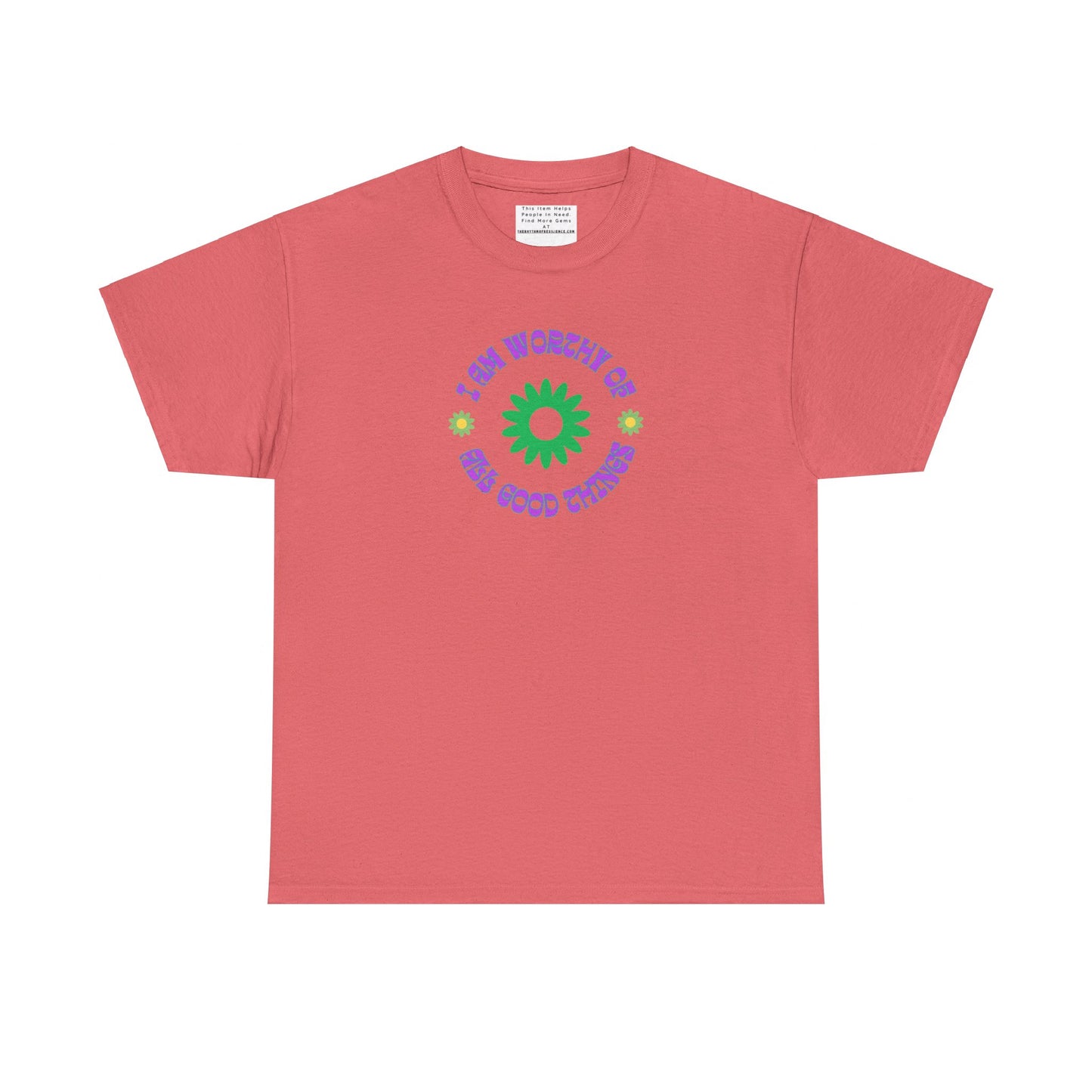 I AM WORTHY Unisex Heavy Cotton Tee