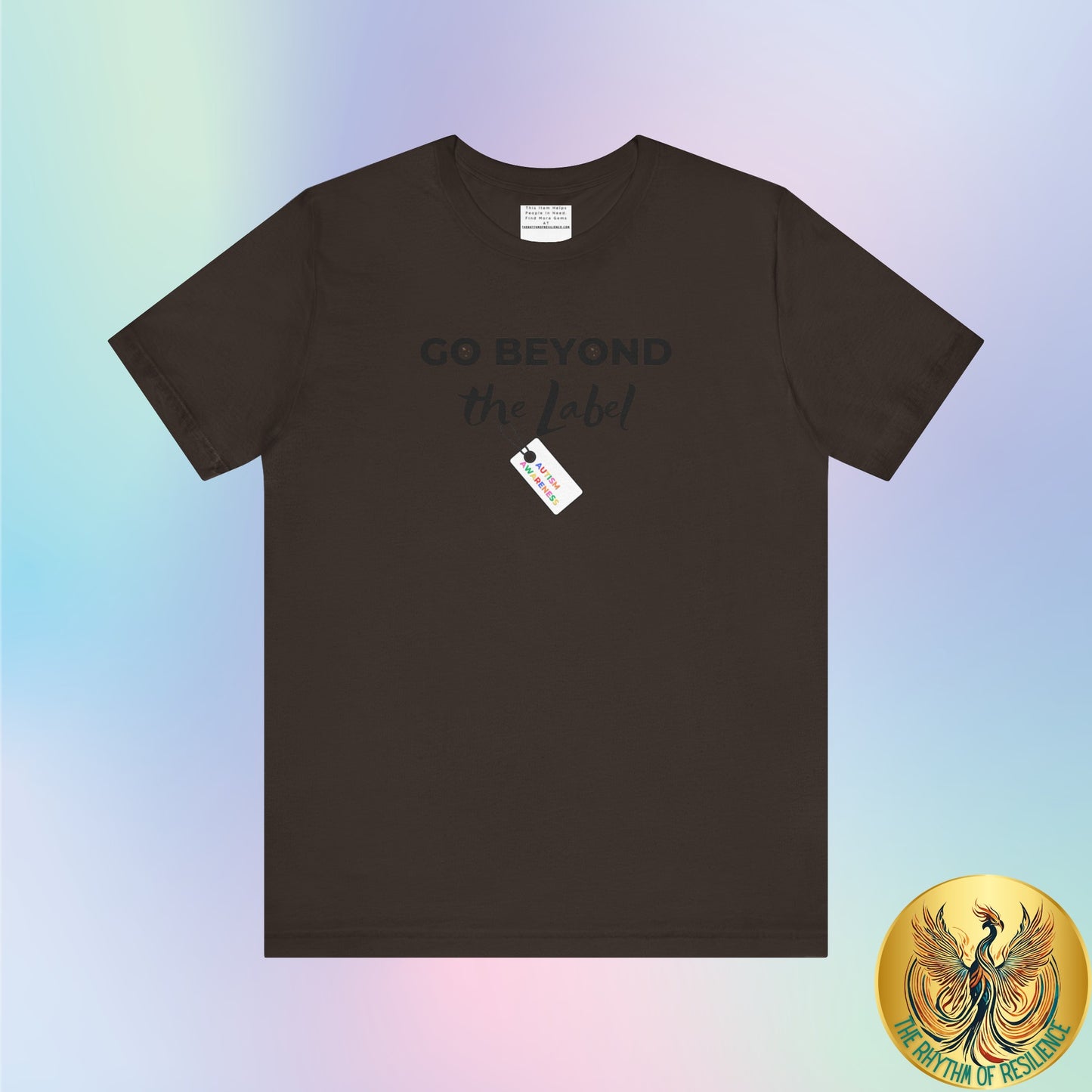 Go beyond the label Unisex Jersey Short Sleeve Tee-mental health awareness month