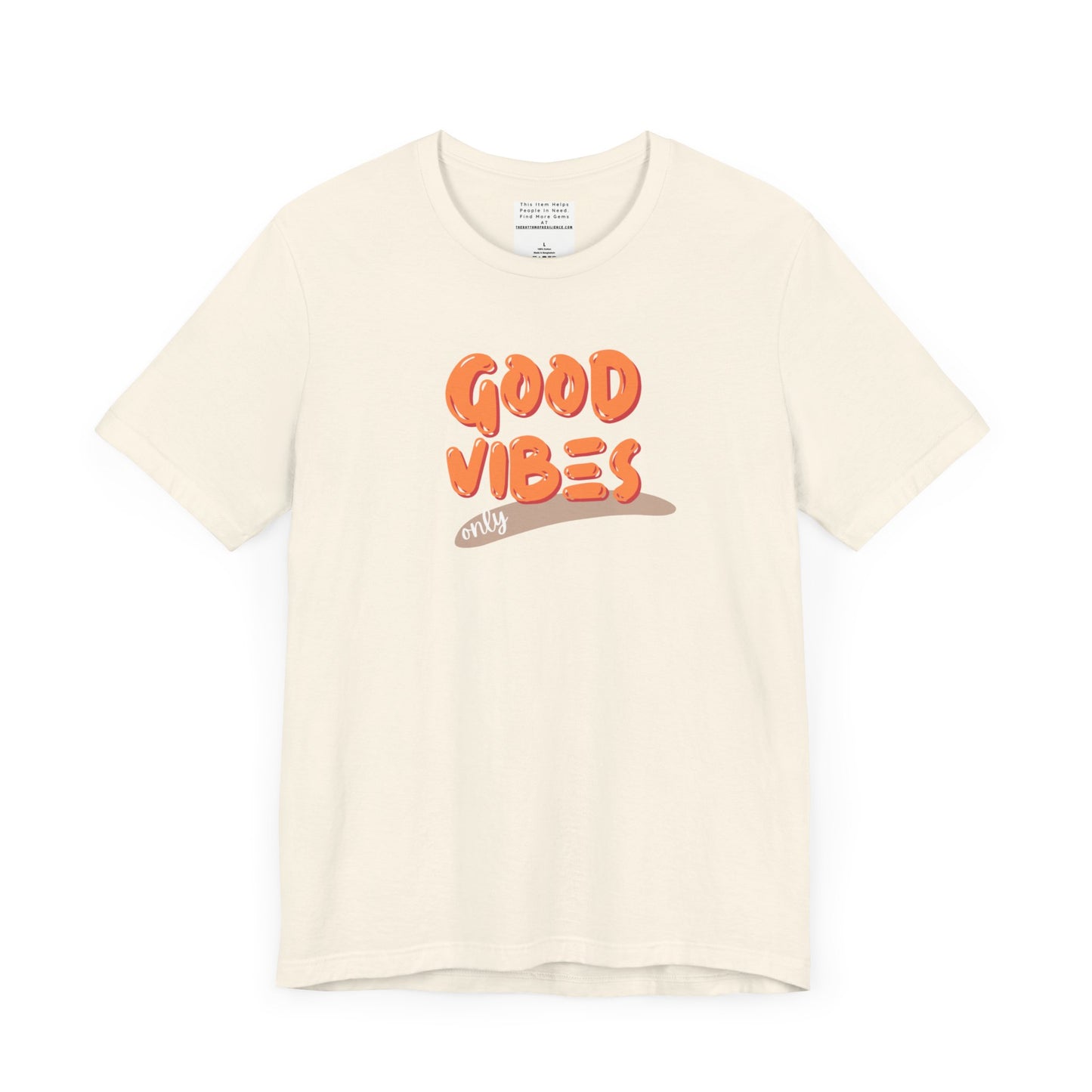 good vibes Unisex Jersey Short Sleeve Tee-mental health awareness month