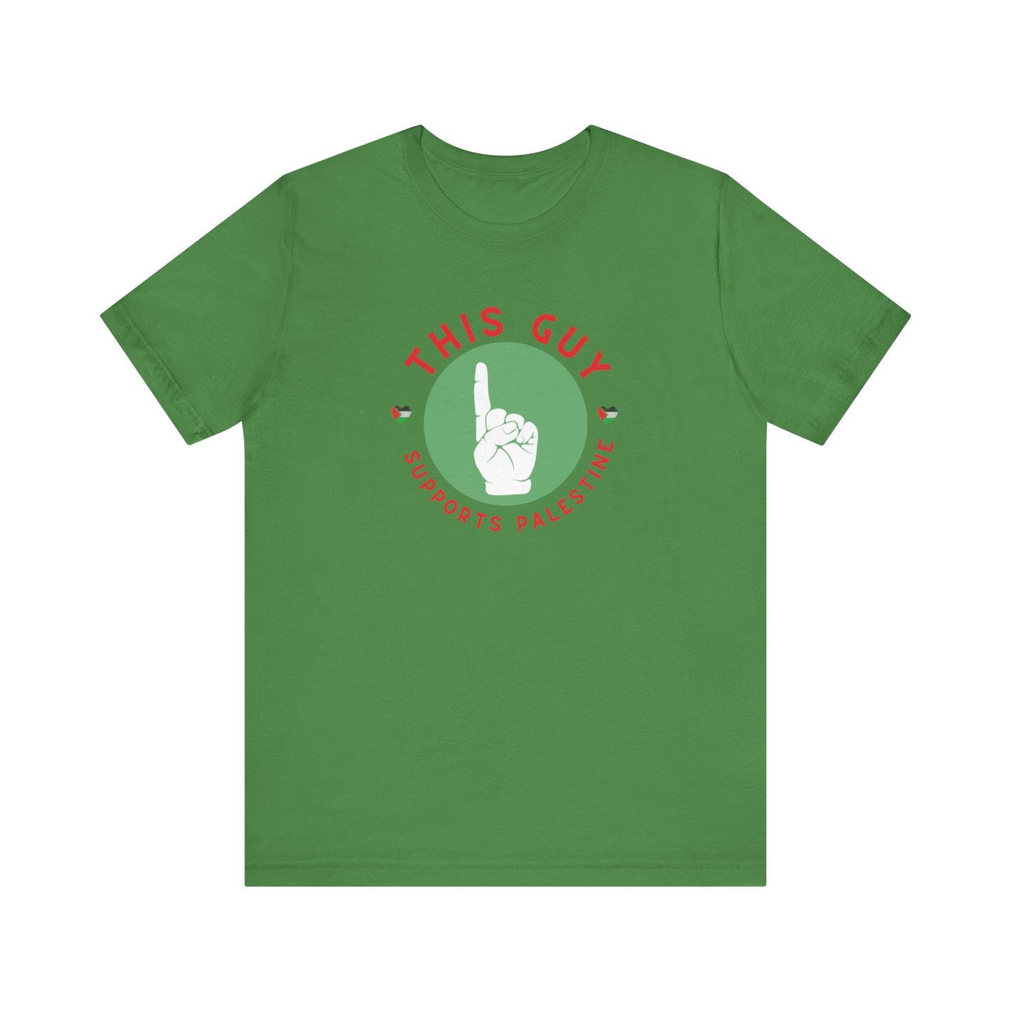 This Guy supports Palestine Unisex Jersey Short Sleeve Tee