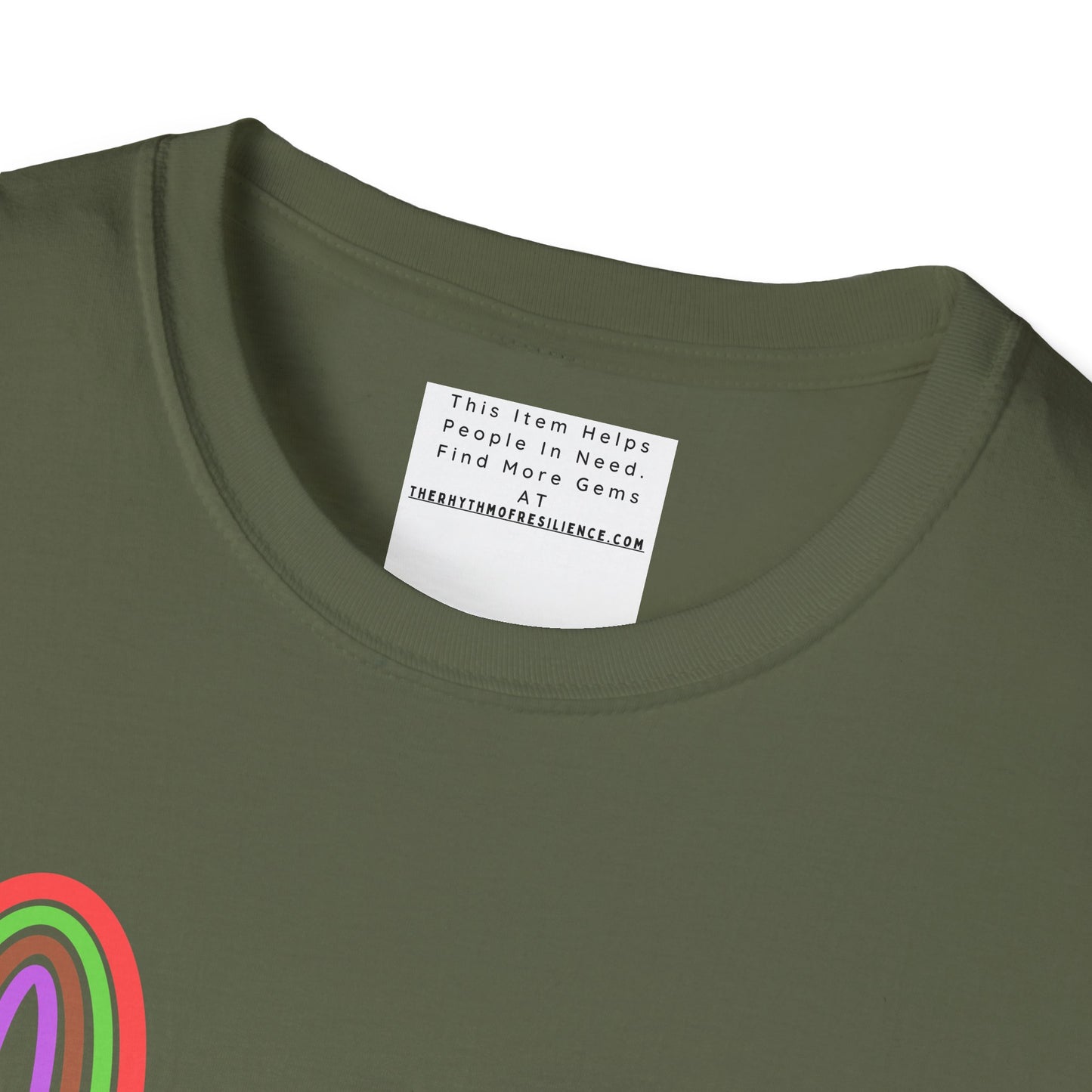 Rise above the BS Unisex Softstyle T-Shirt