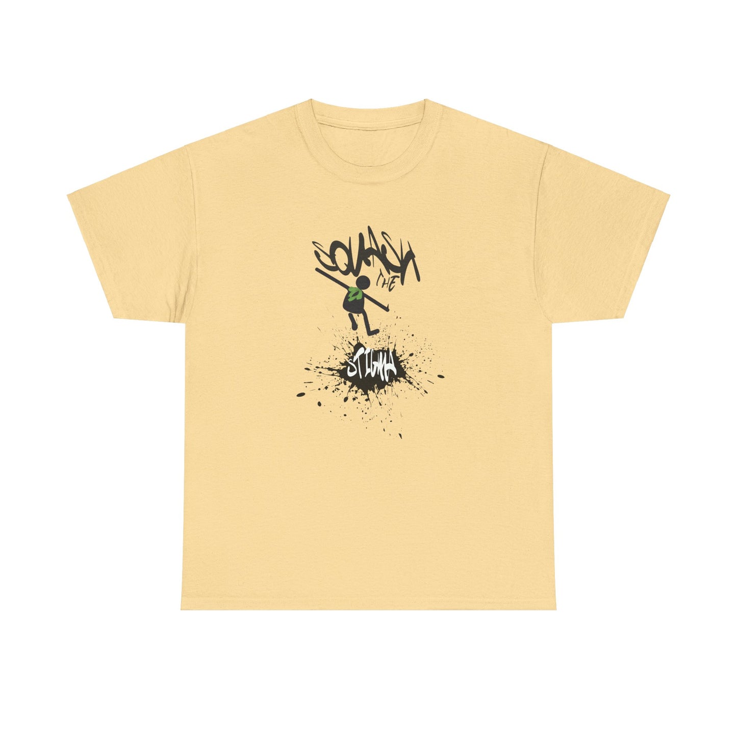 squash the stigma Unisex Heavy Cotton Tee