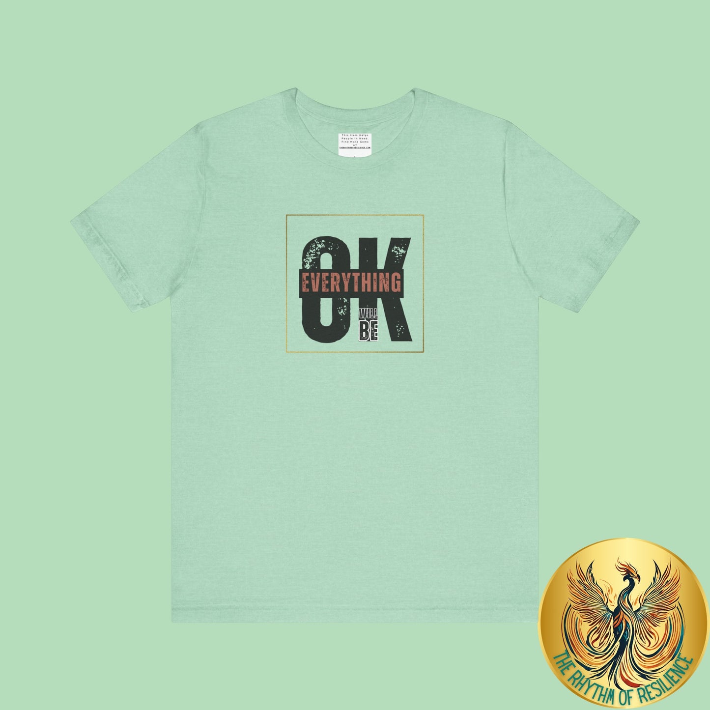 Everything Will Be ok Unisex Jersey Short Sleeve Tee-mental health awareness month