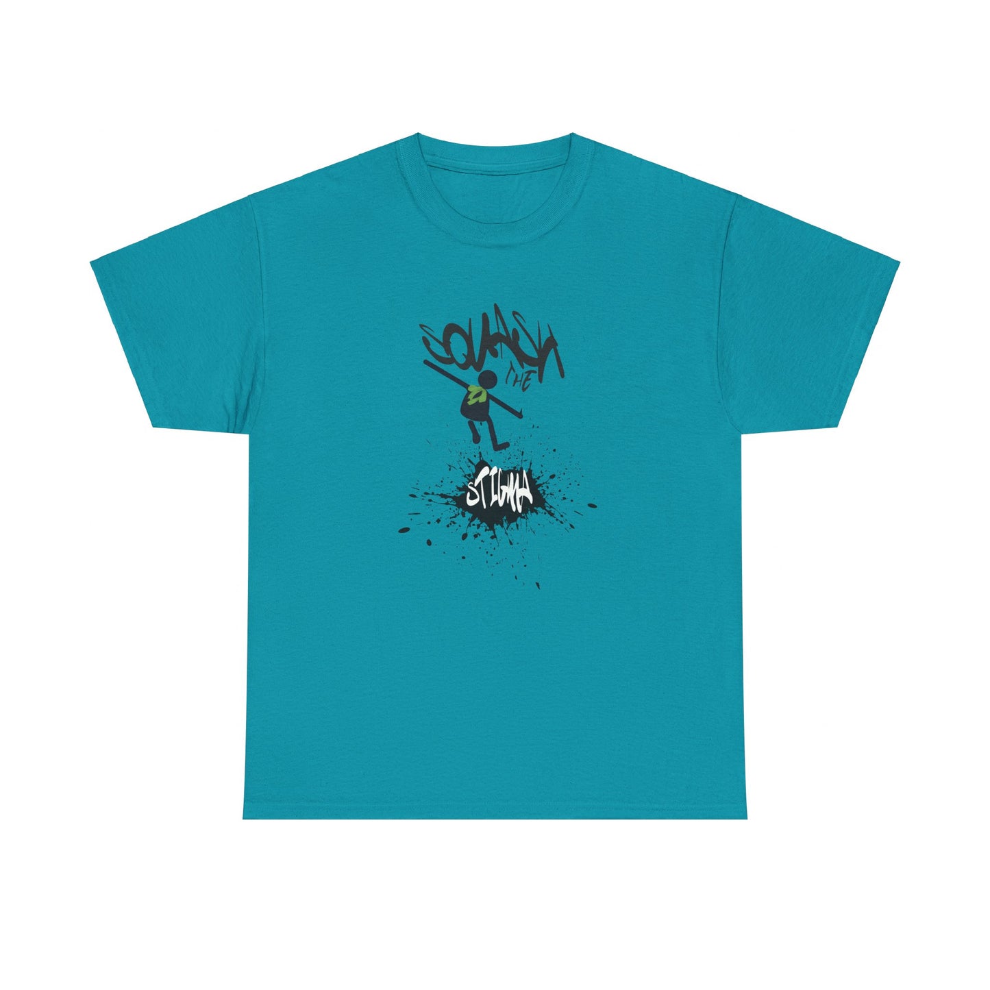 squash the stigma Unisex Heavy Cotton Tee