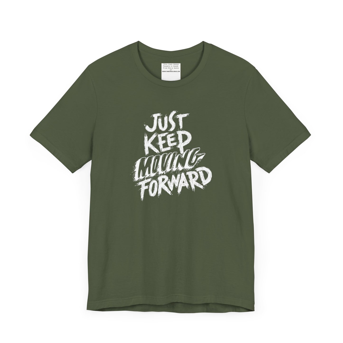 Just keep moving forward Unisex Jersey Short Sleeve Tee-mental health awareness month