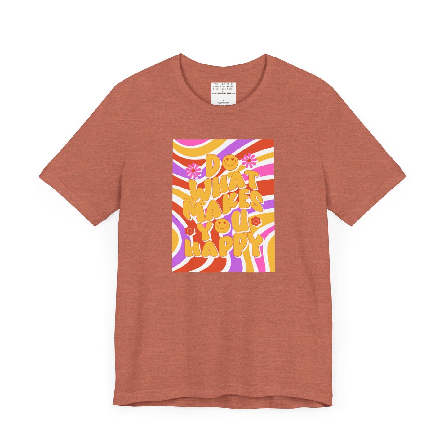 Do What Makes you happy Unisex Jersey Short Sleeve Tee-mental health awareness month