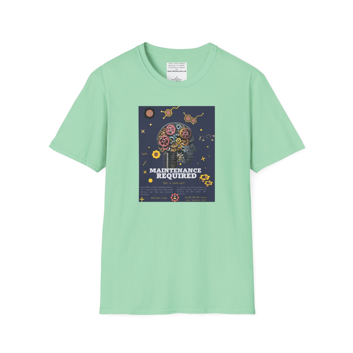 Maintain required Unisex Softstyle T-Shirt
