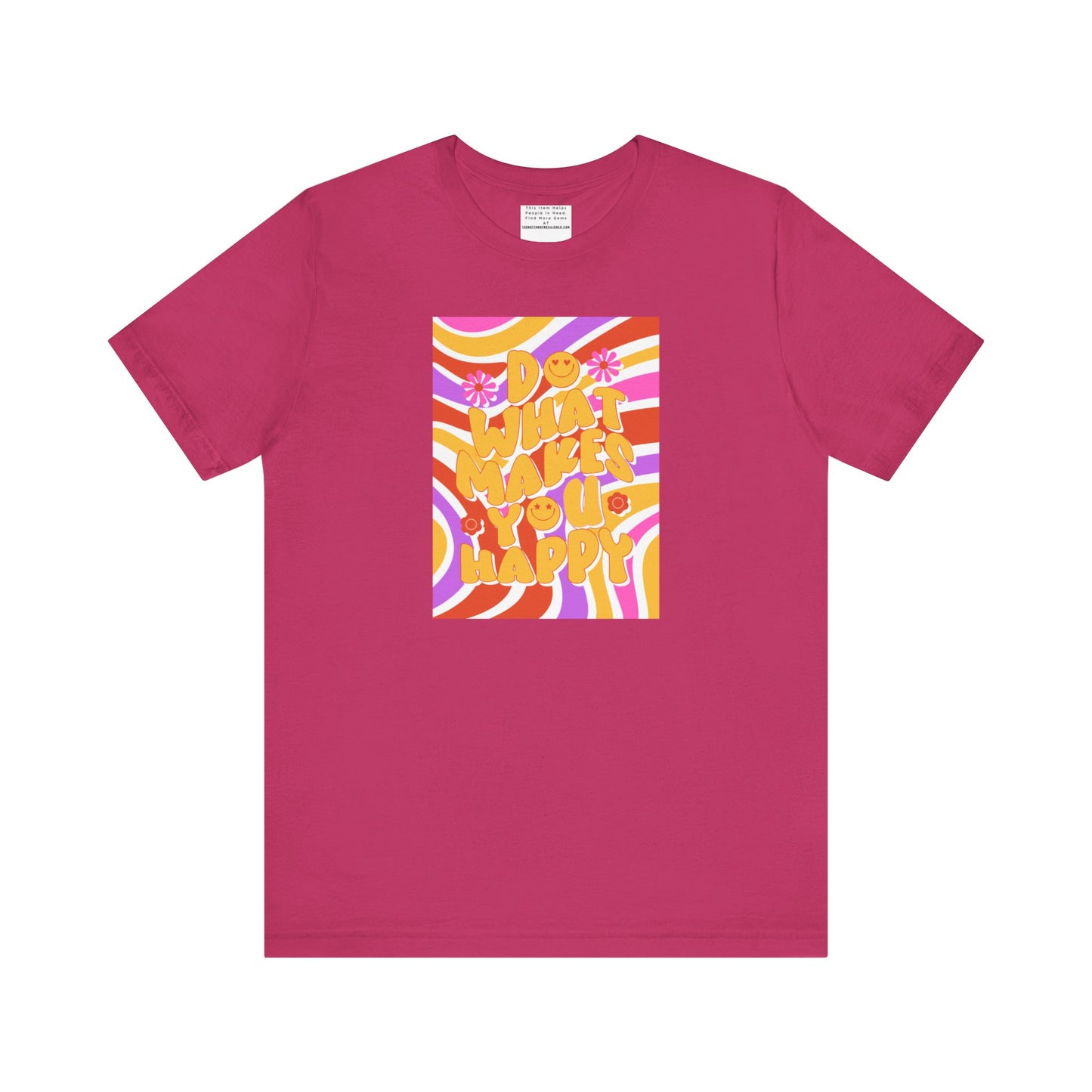 Do What Makes you happy Unisex Jersey Short Sleeve Tee-mental health awareness month