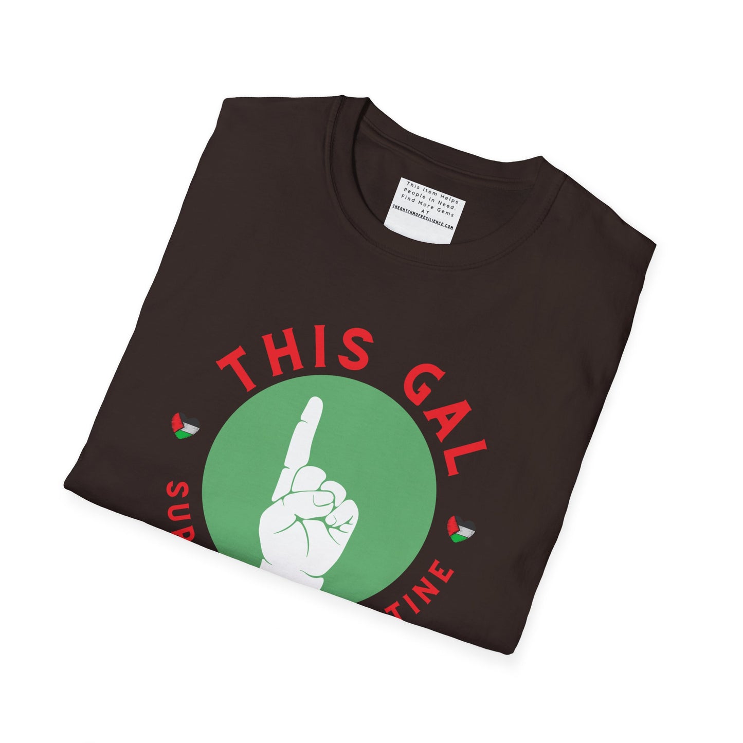 This Gal supporter Palestine Unisex Softstyle T-Shirt