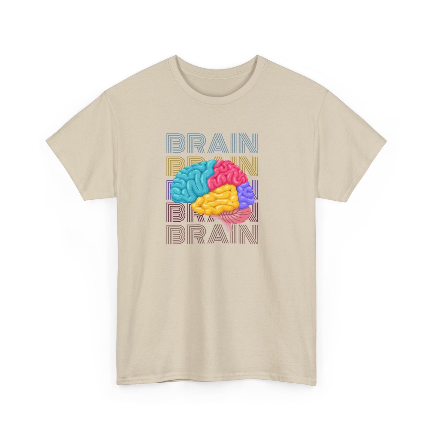 Brain Unisex Heavy Cotton Tee