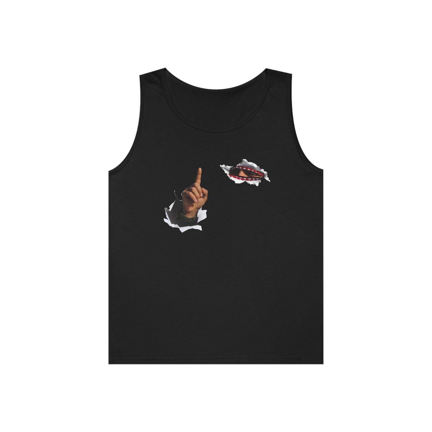 the eyes of e Palestine resistant Unisex Heavy Cotton Tank Top