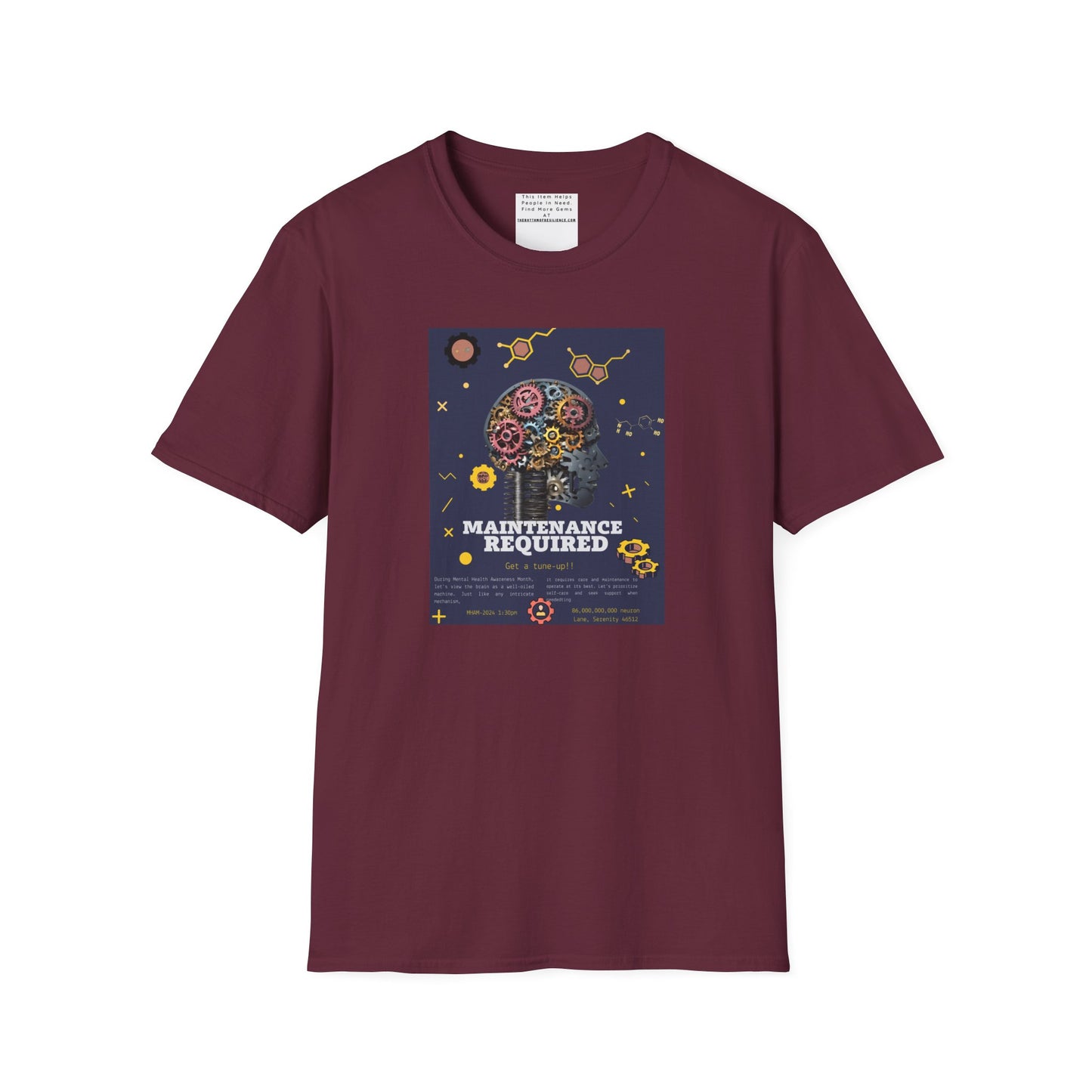 Maintain required Unisex Softstyle T-Shirt