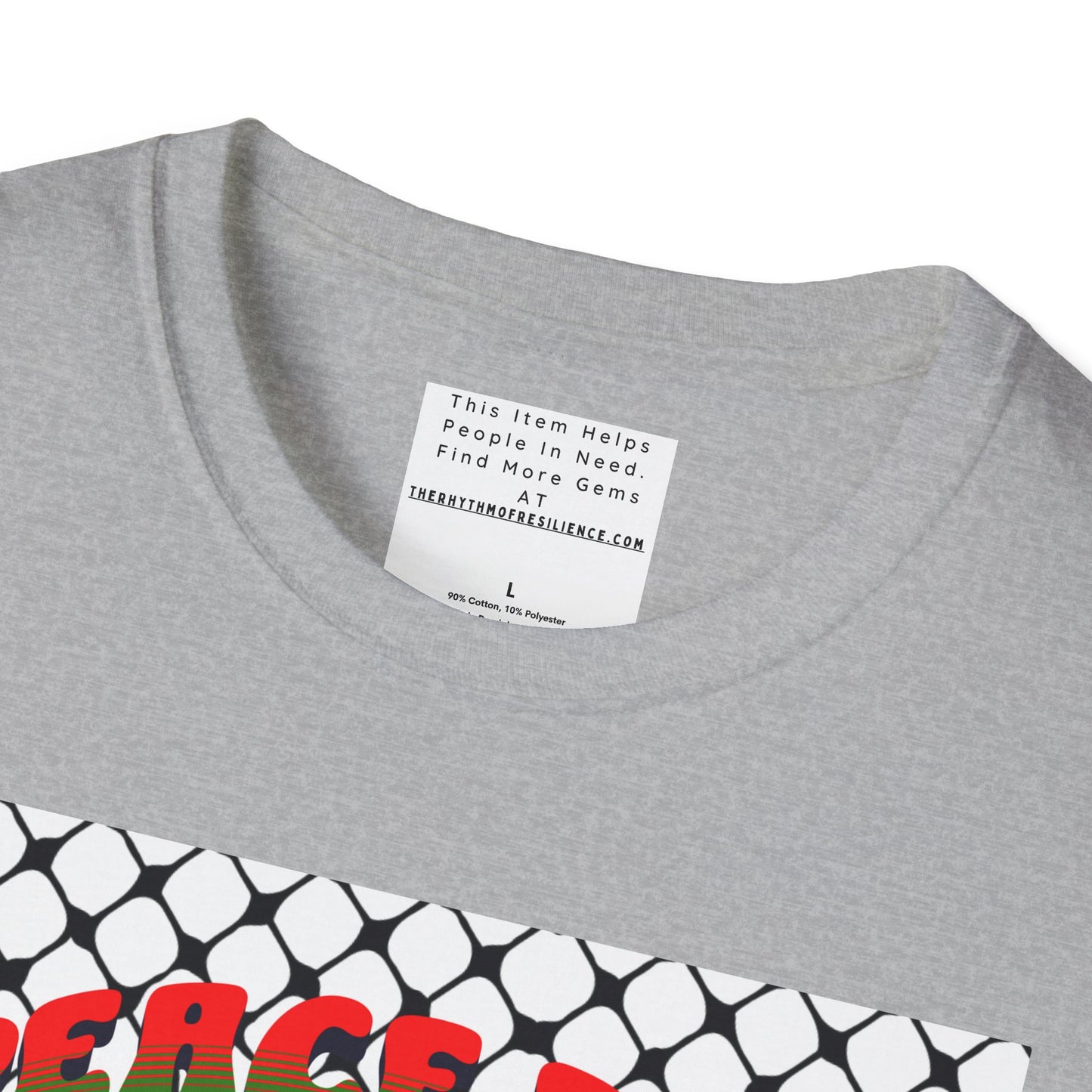 Peace for Palestine Unisex Softstyle T-Shirt