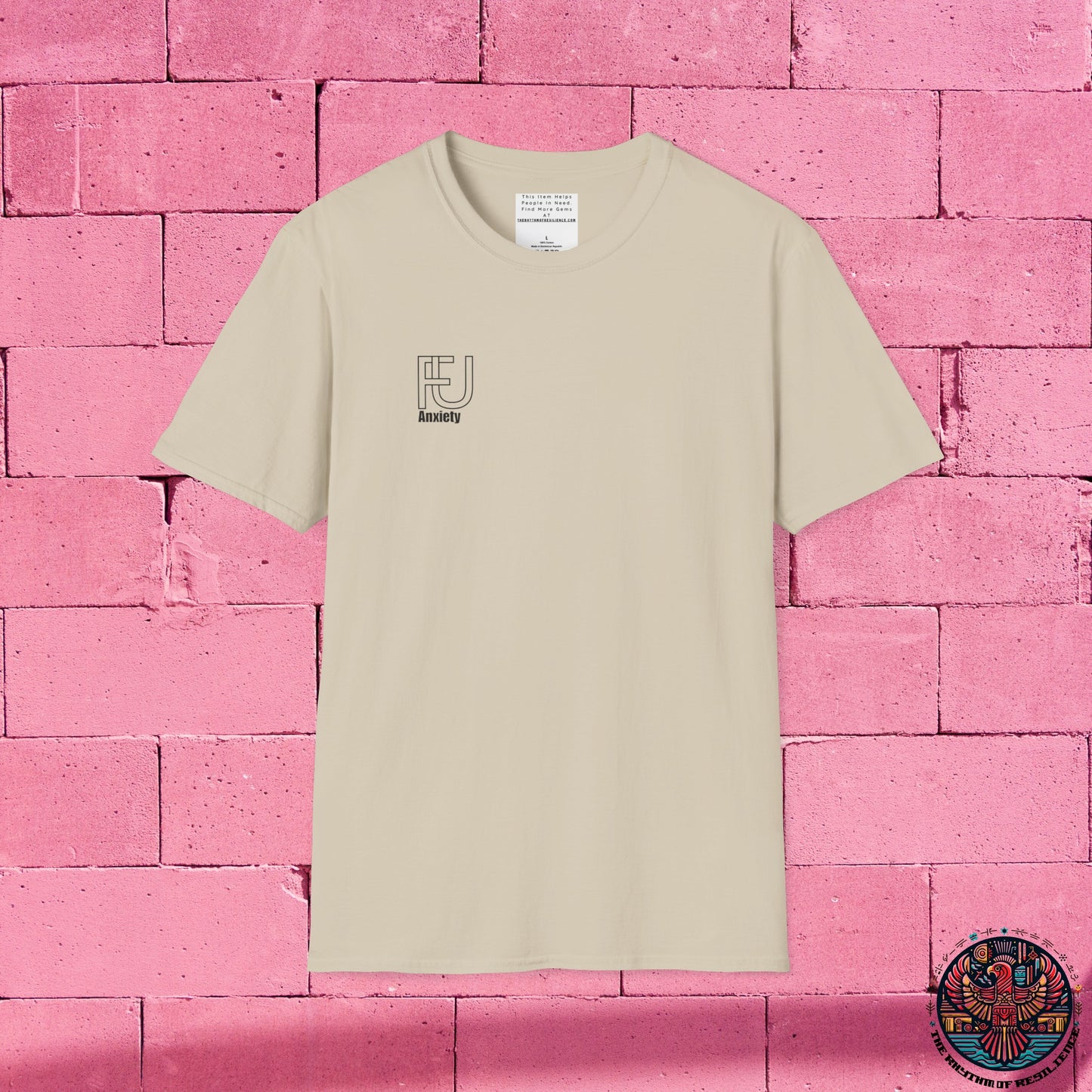 FU Anxiety Unisex Softstyle T-Shirt