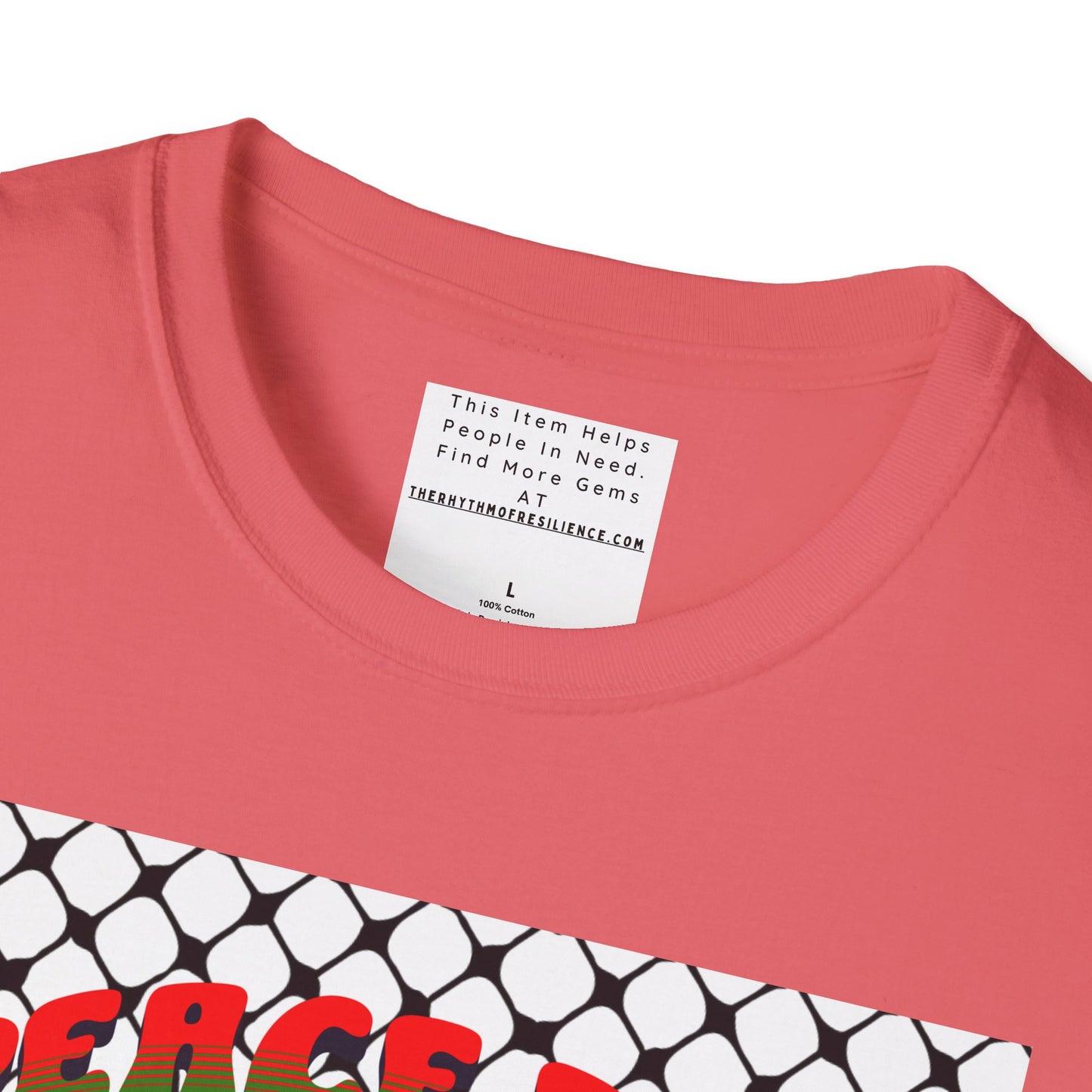 Peace for Palestine Unisex Softstyle T-Shirt