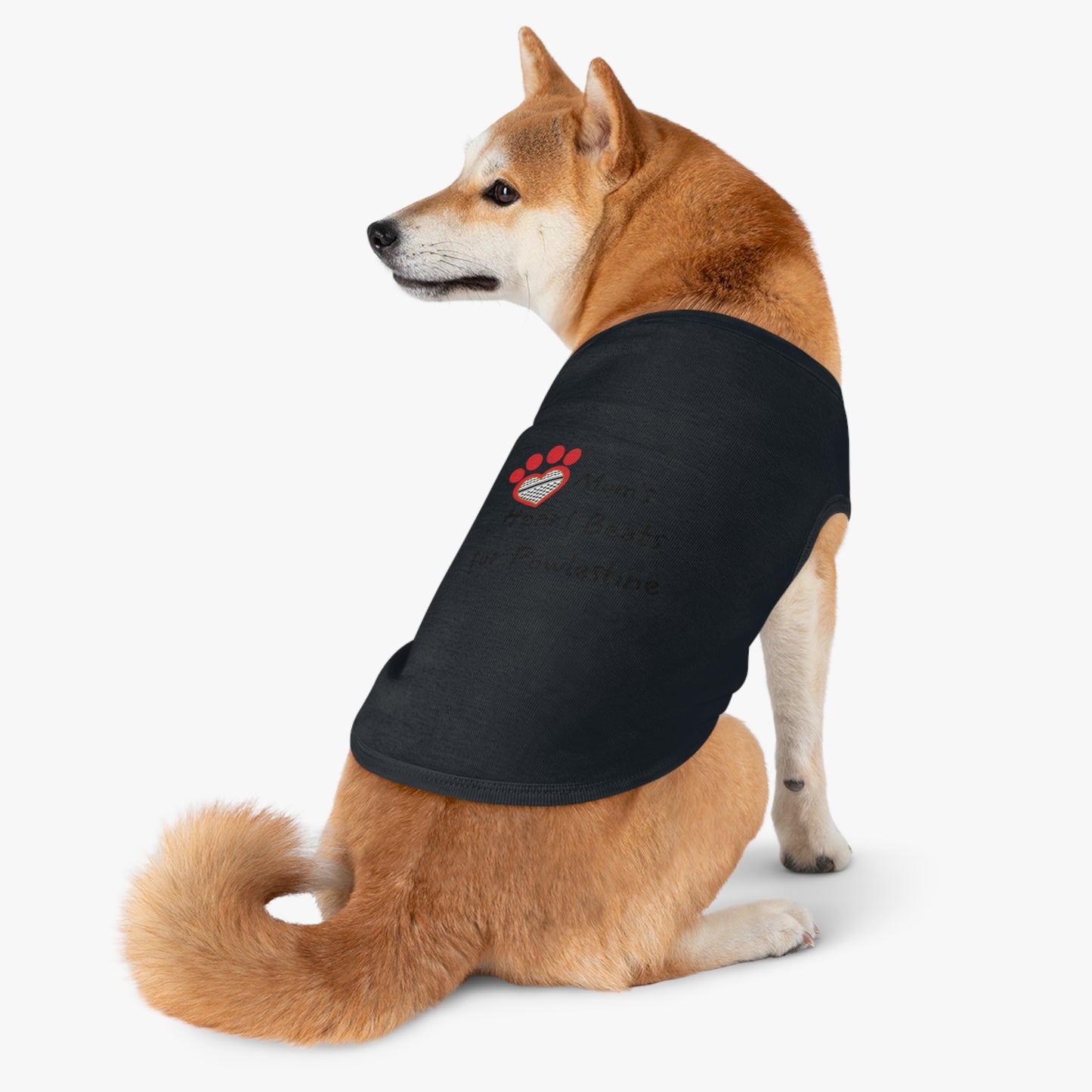 Mom's Heart beats for pawlestine Pet Tank Top