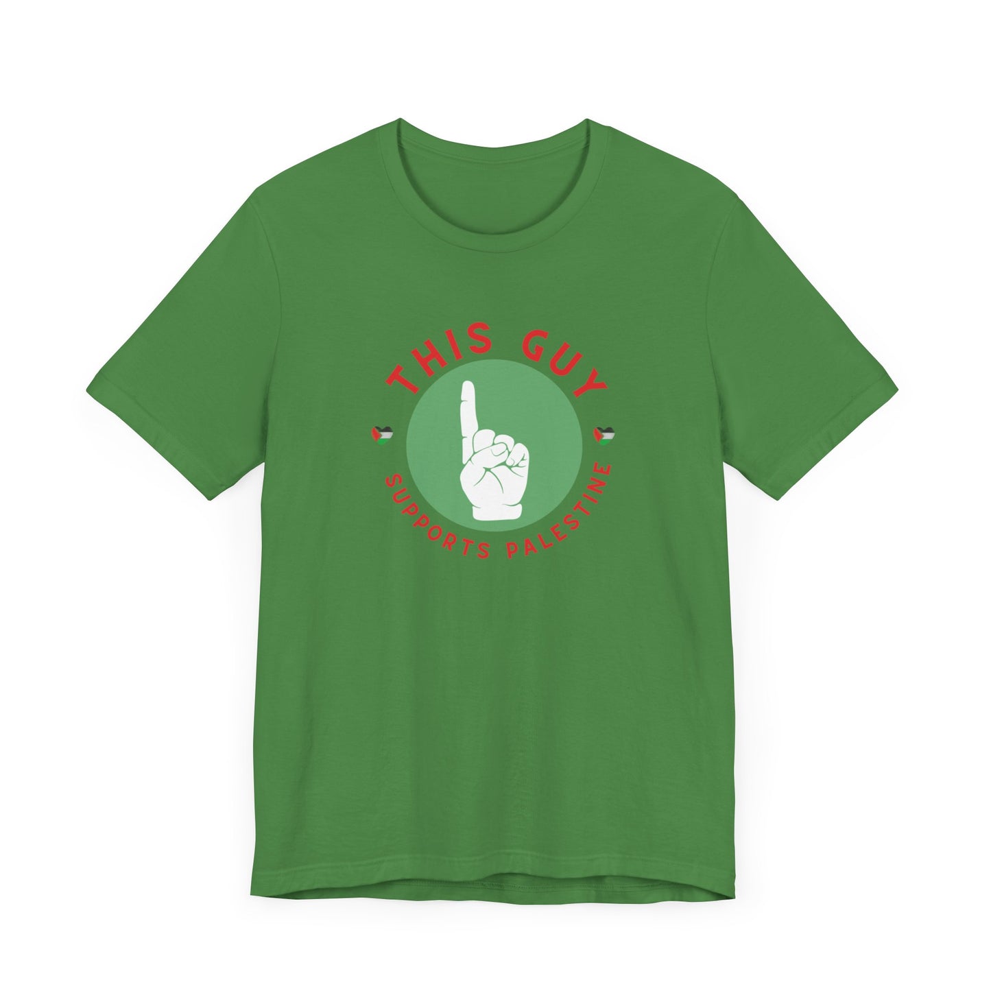 This Guy supports Palestine Unisex Jersey Short Sleeve Tee