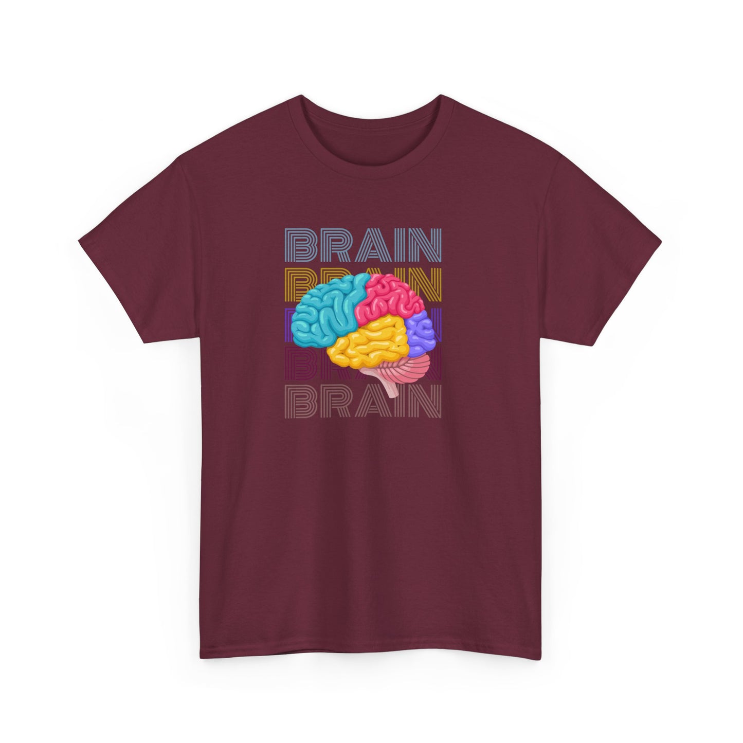 Brain Unisex Heavy Cotton Tee