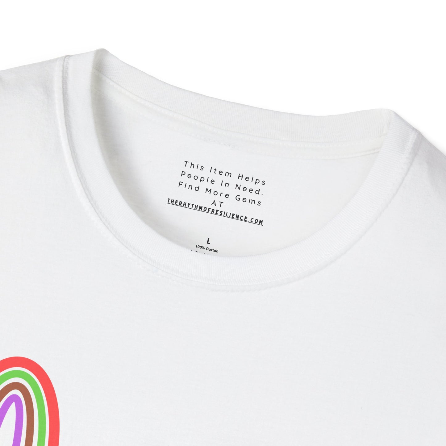 Rise above the BS Unisex Softstyle T-Shirt