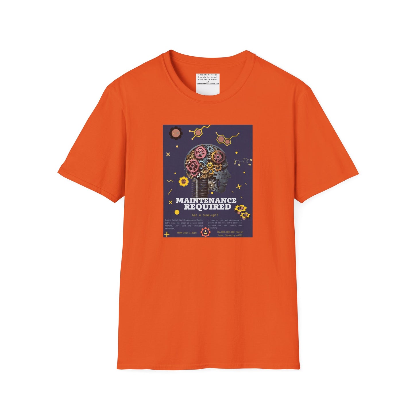 Maintain required Unisex Softstyle T-Shirt