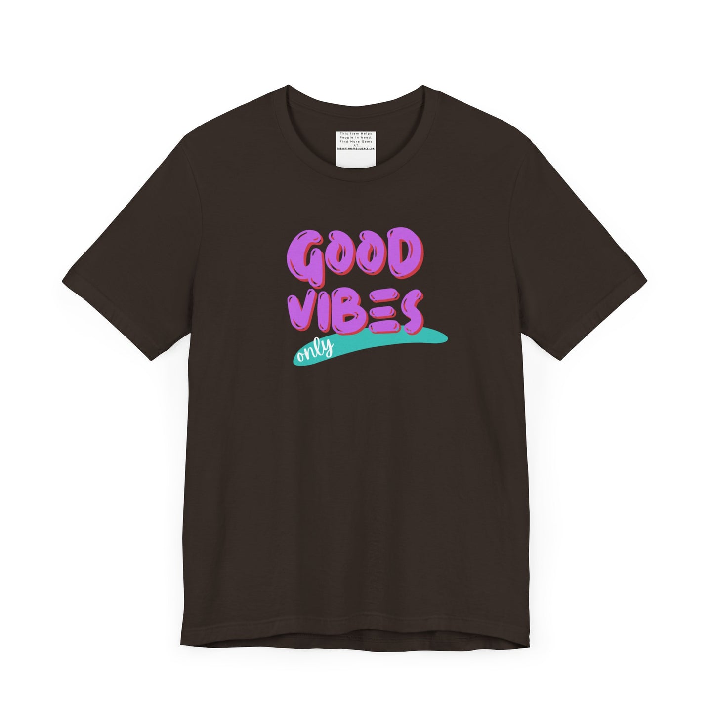 good vibes Unisex Jersey Short Sleeve Tee-mental health awareness month