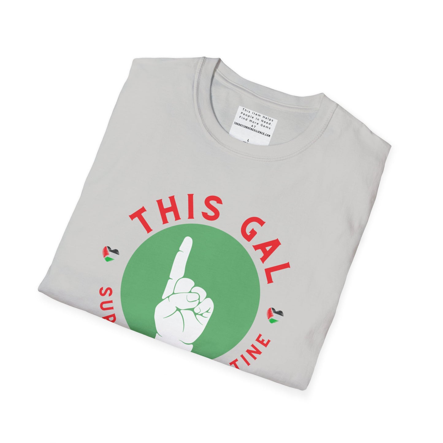 This Gal supporter Palestine Unisex Softstyle T-Shirt