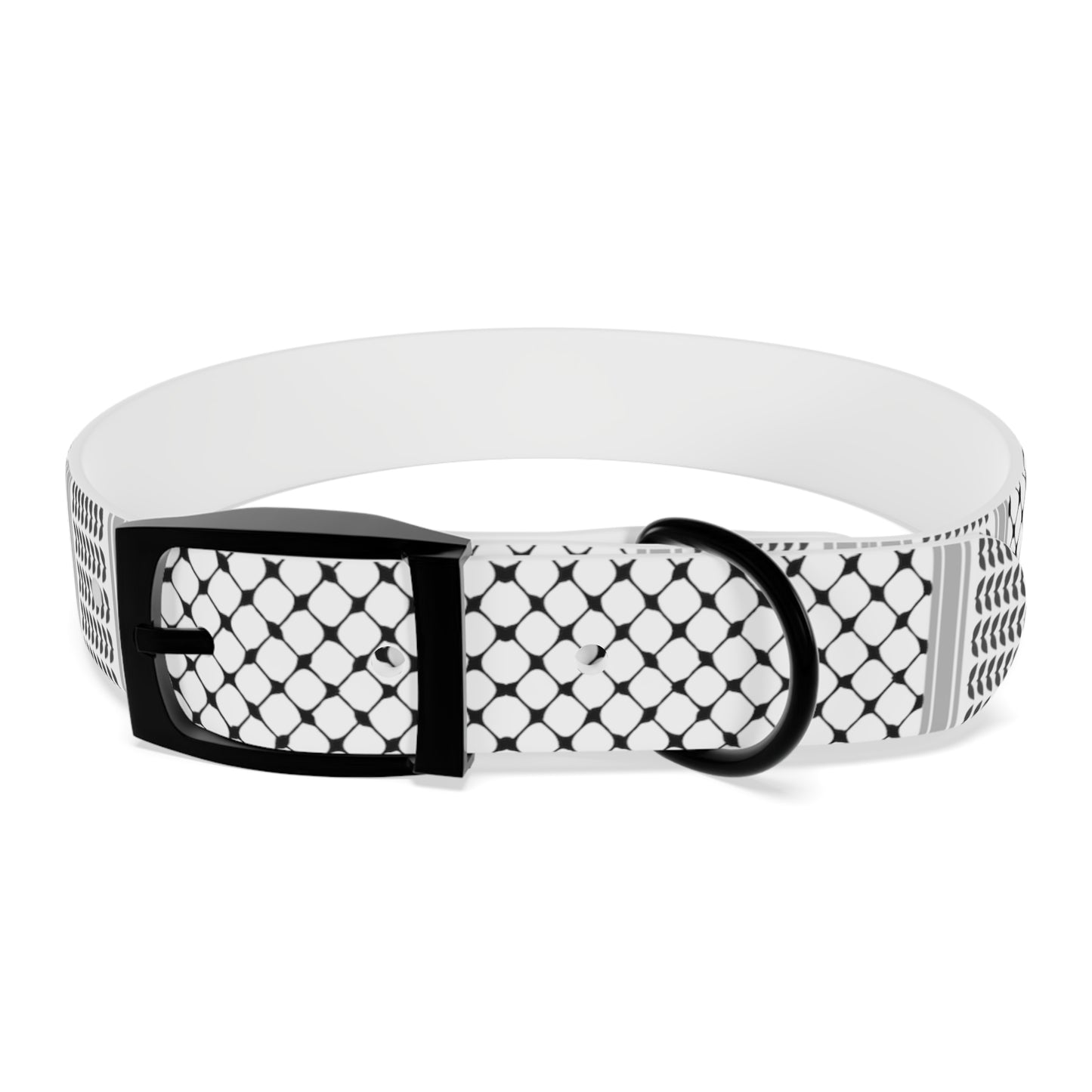 Dog Collar keffiyeh Print