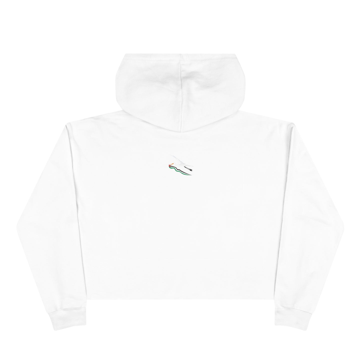 Palestine olive branch unity Crop Hoodie