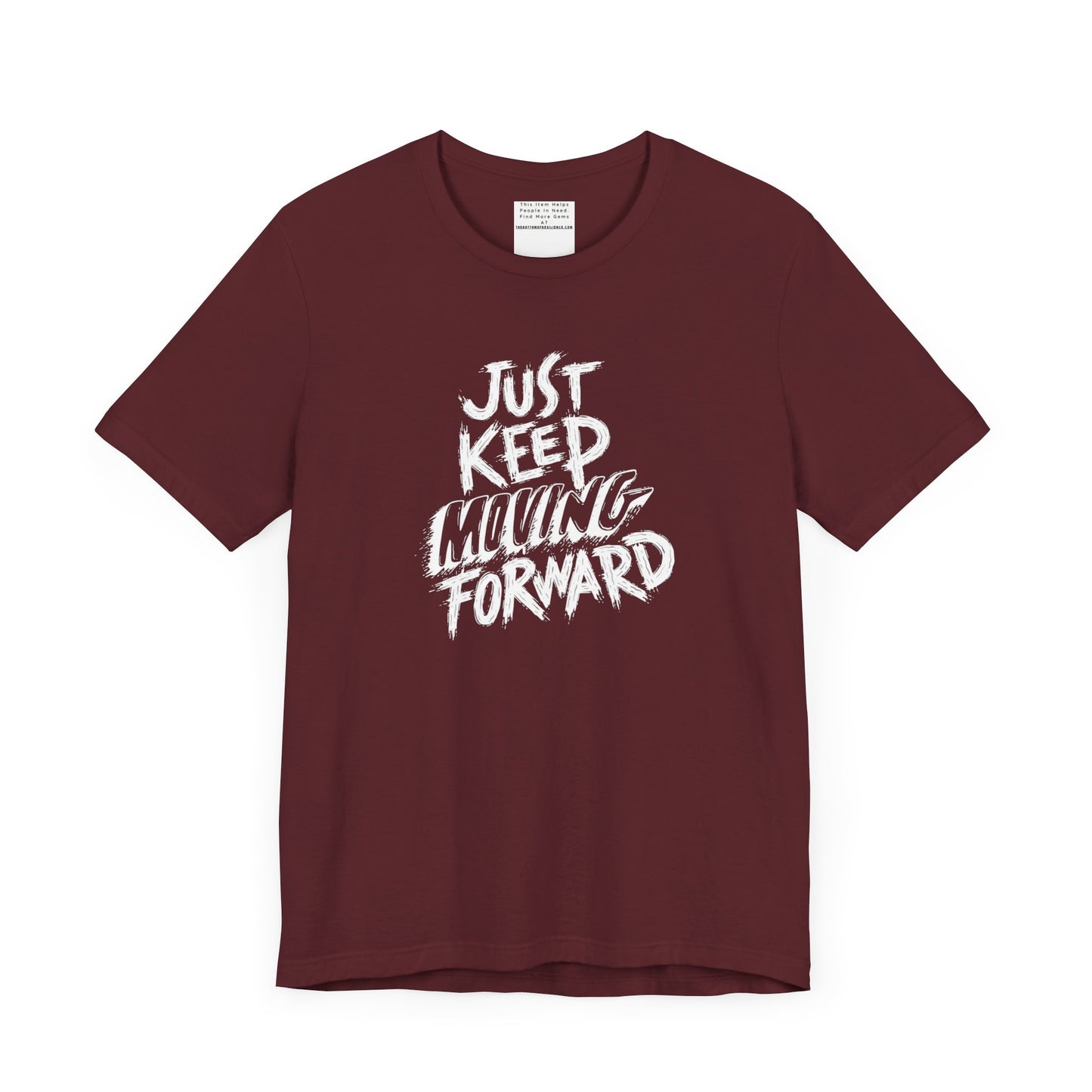 Just keep moving forward Unisex Jersey Short Sleeve Tee-mental health awareness month