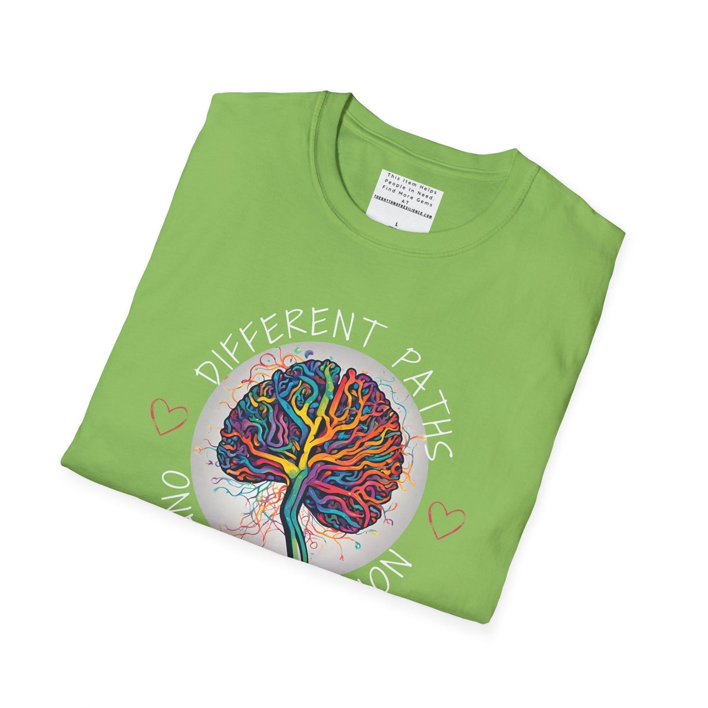 Divergent Routes, Shared Destination Unisex Softstyle T-Shirt