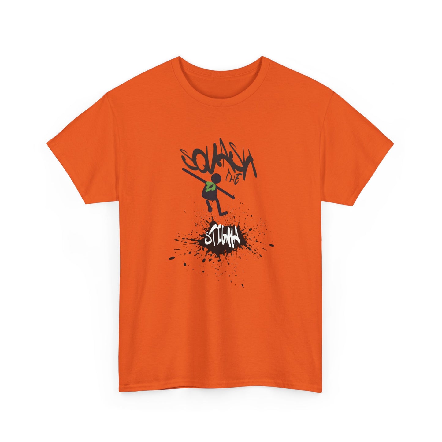 squash the stigma Unisex Heavy Cotton Tee