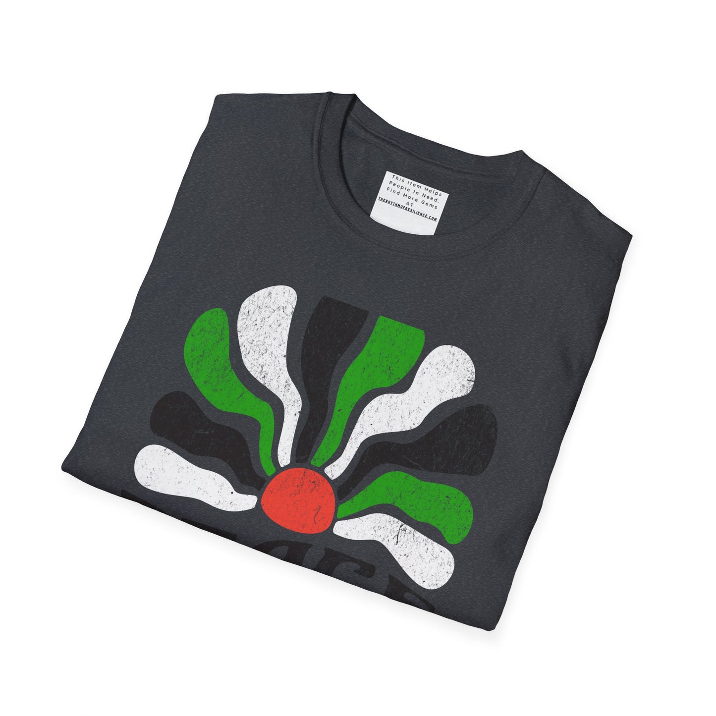 Peace for Palestine Unisex Softstyle T-Shirt