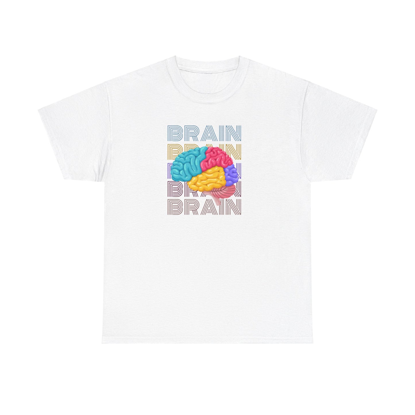 Brain Unisex Heavy Cotton Tee