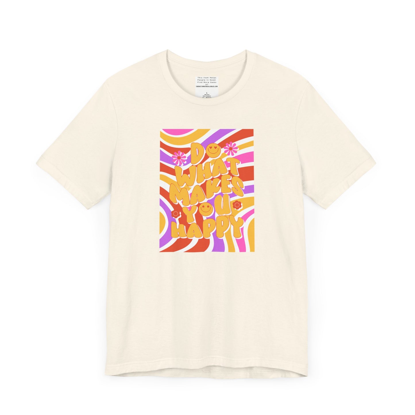 Do What Makes you happy Unisex Jersey Short Sleeve Tee-mental health awareness month