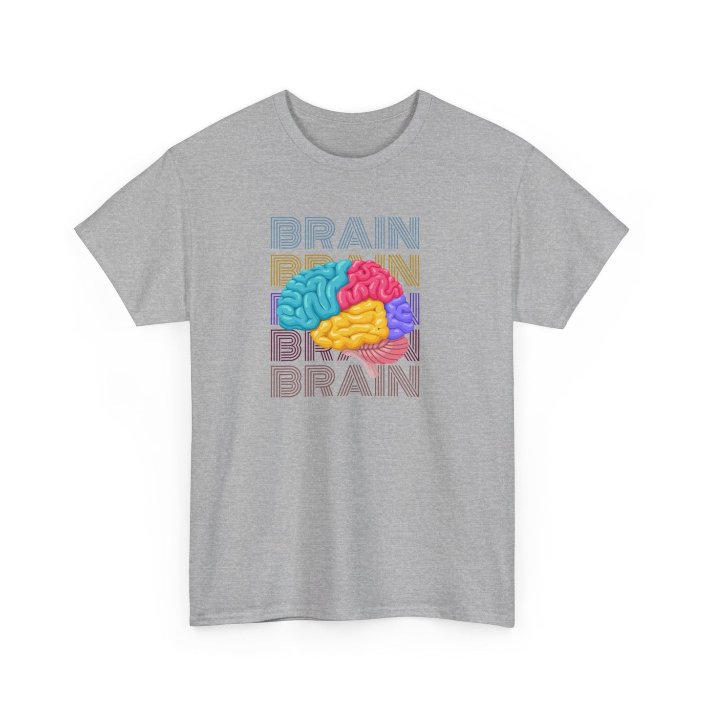 Brain Unisex Heavy Cotton Tee