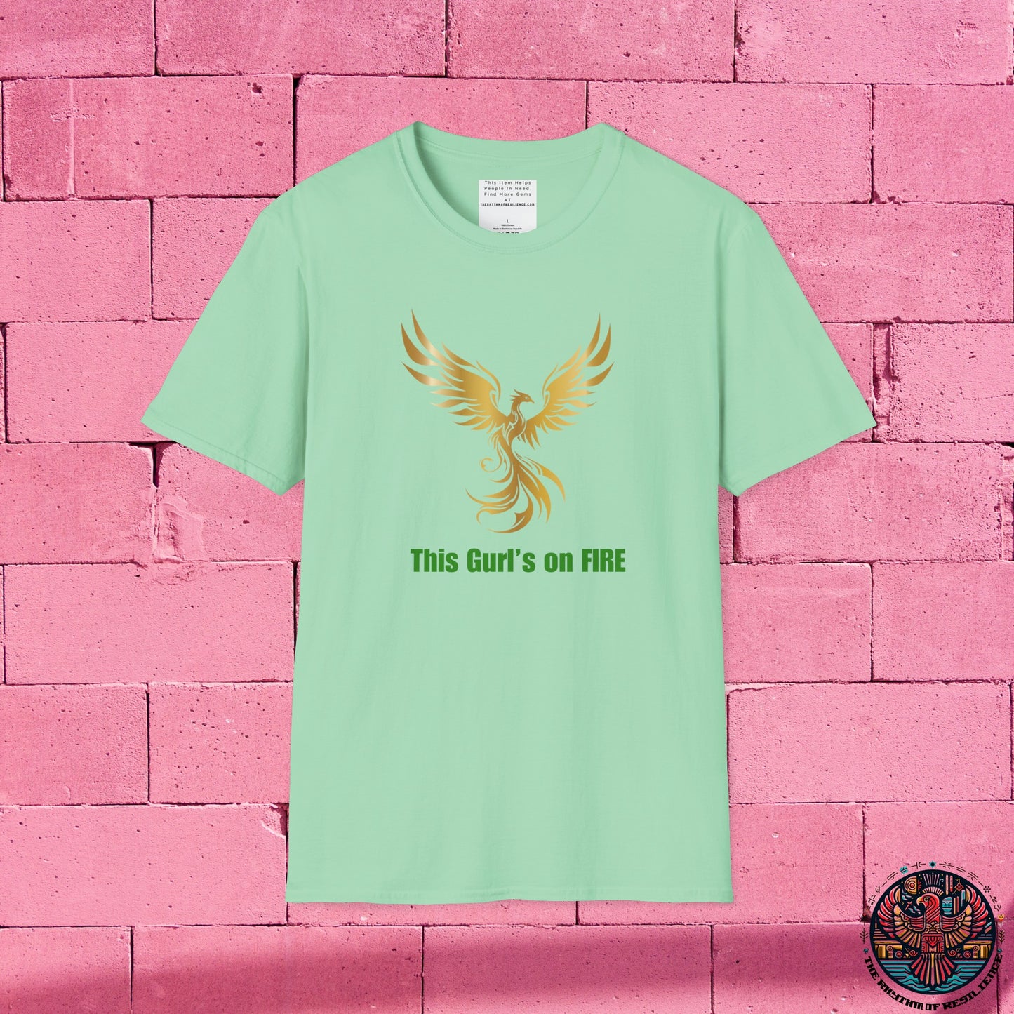 This Gurls on fire unisex Softstyle T-Shirt