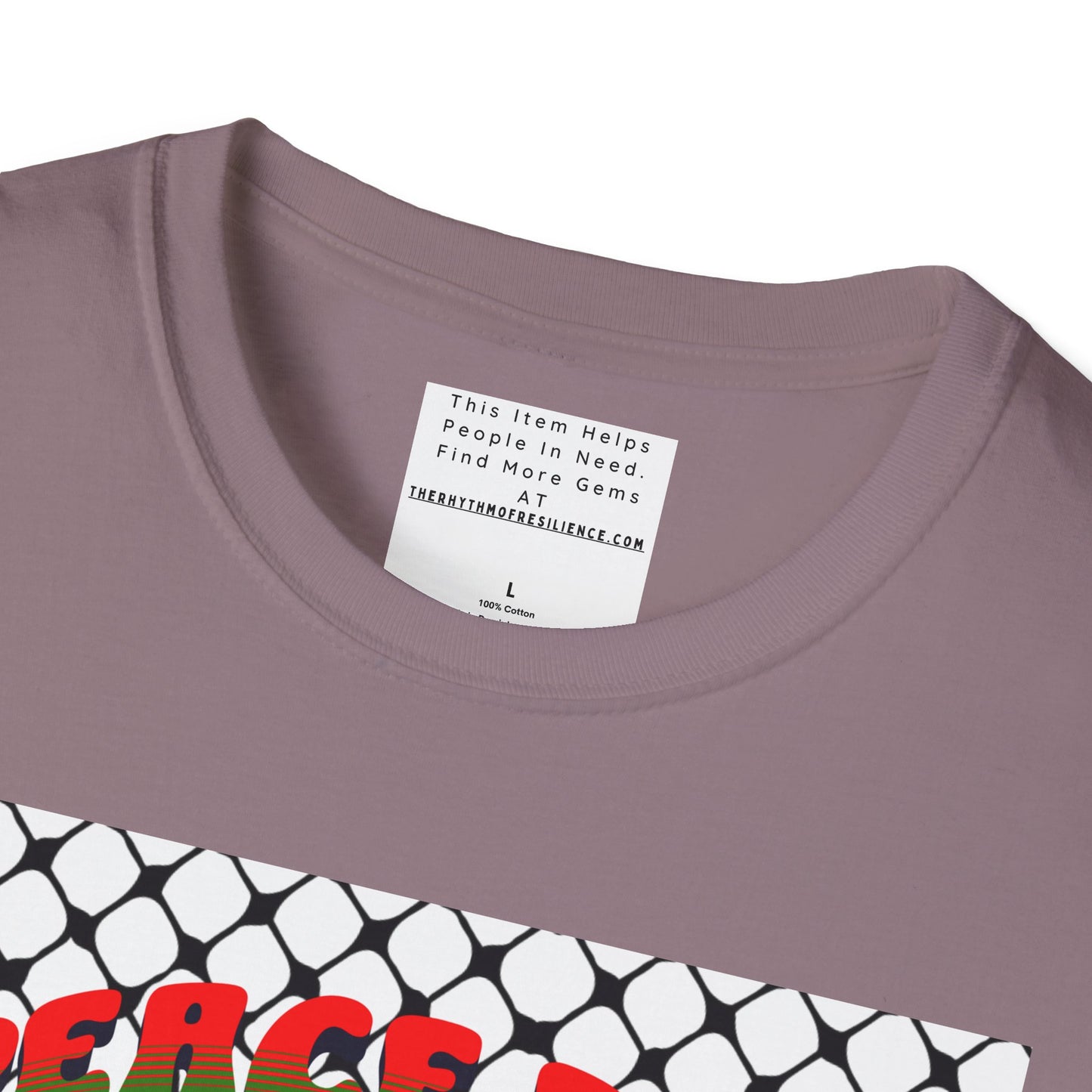 Peace for Palestine Unisex Softstyle T-Shirt