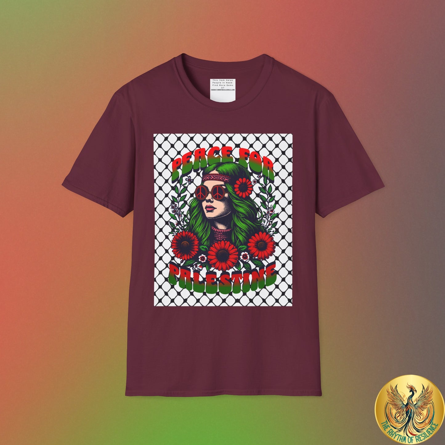 Peace for Palestine Unisex Softstyle T-Shirt