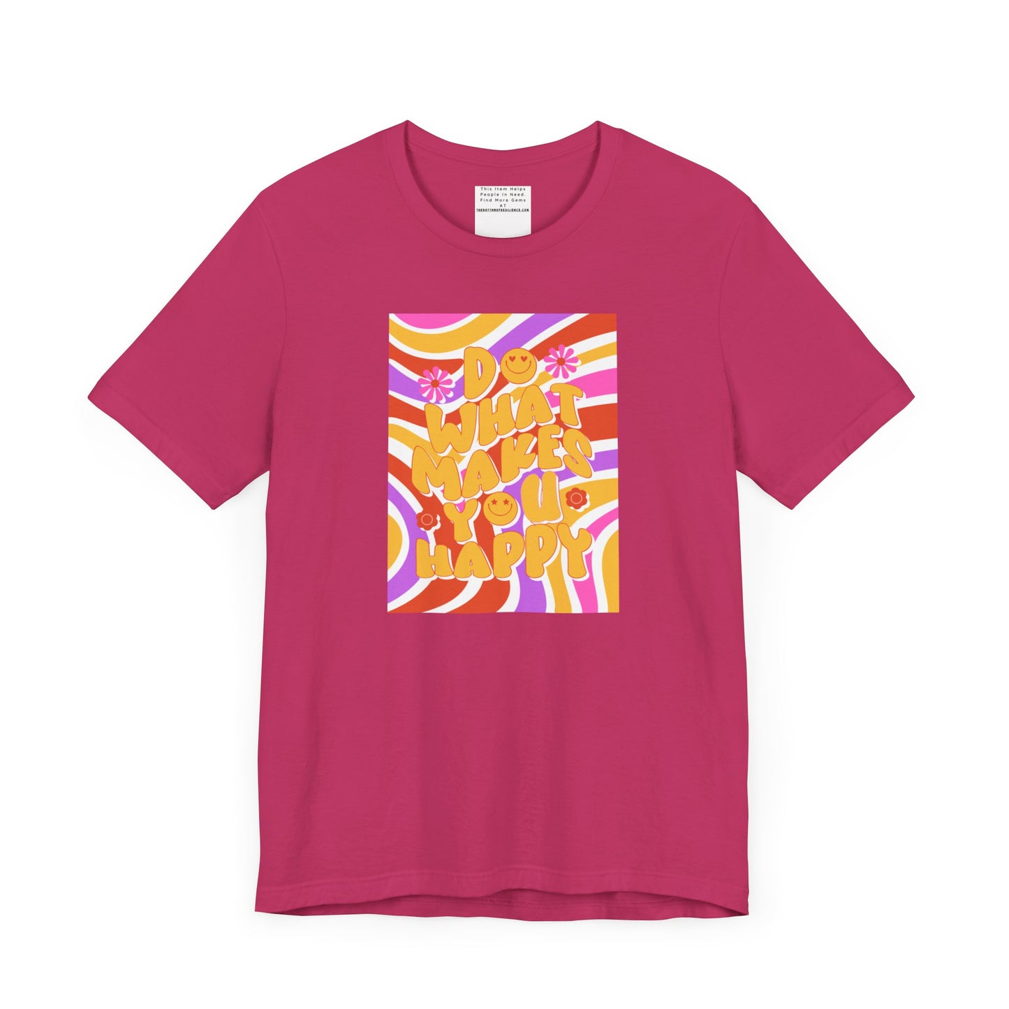 Do What Makes you happy Unisex Jersey Short Sleeve Tee-mental health awareness month