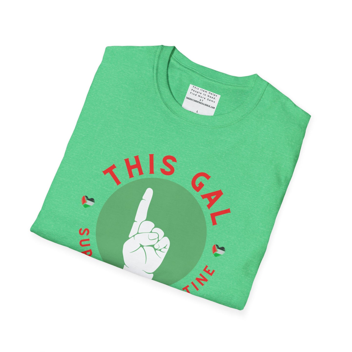 This Gal supporter Palestine Unisex Softstyle T-Shirt