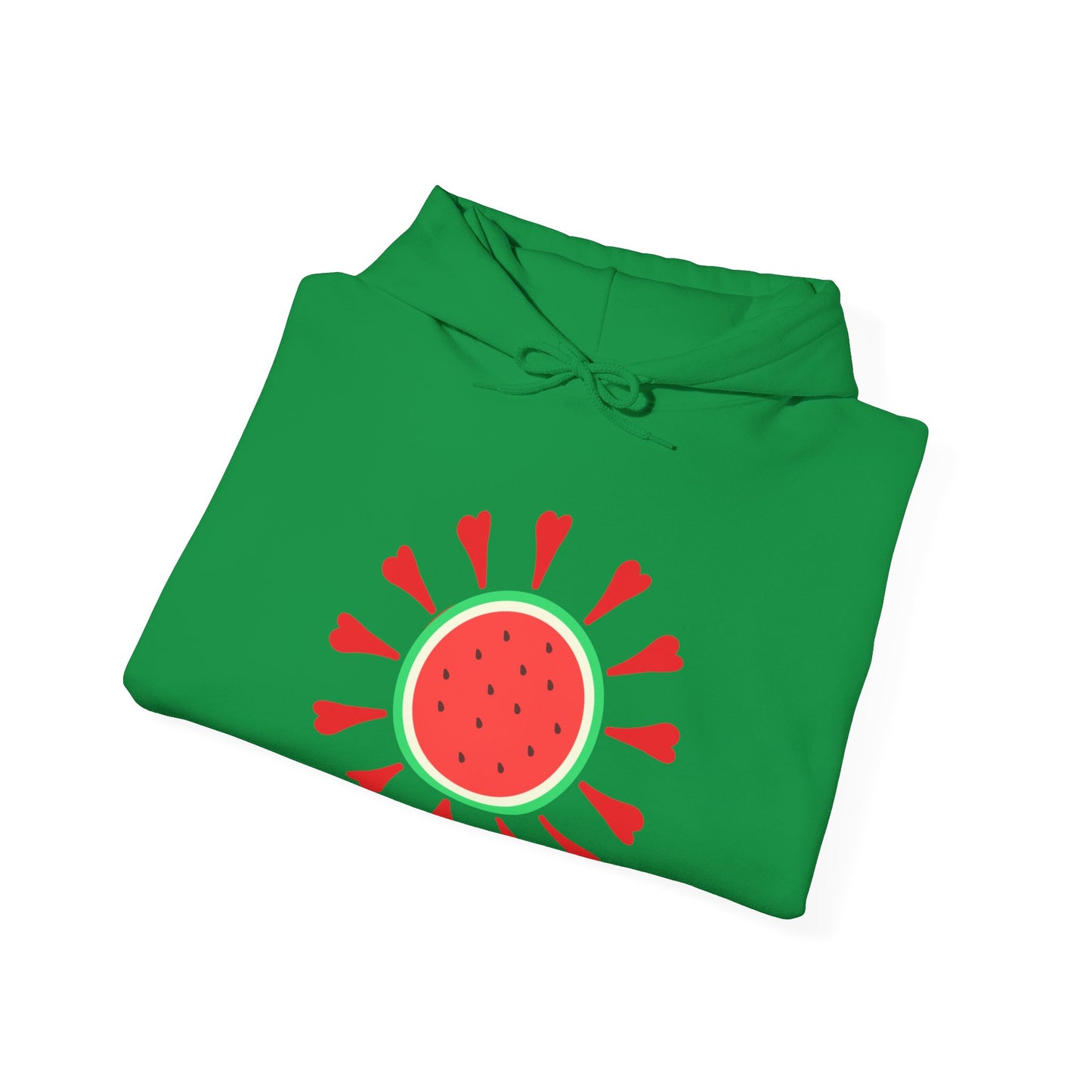 Watermelon Love Palestine Spring Unisex Heavy Blend™ Hooded Sweatshirt
