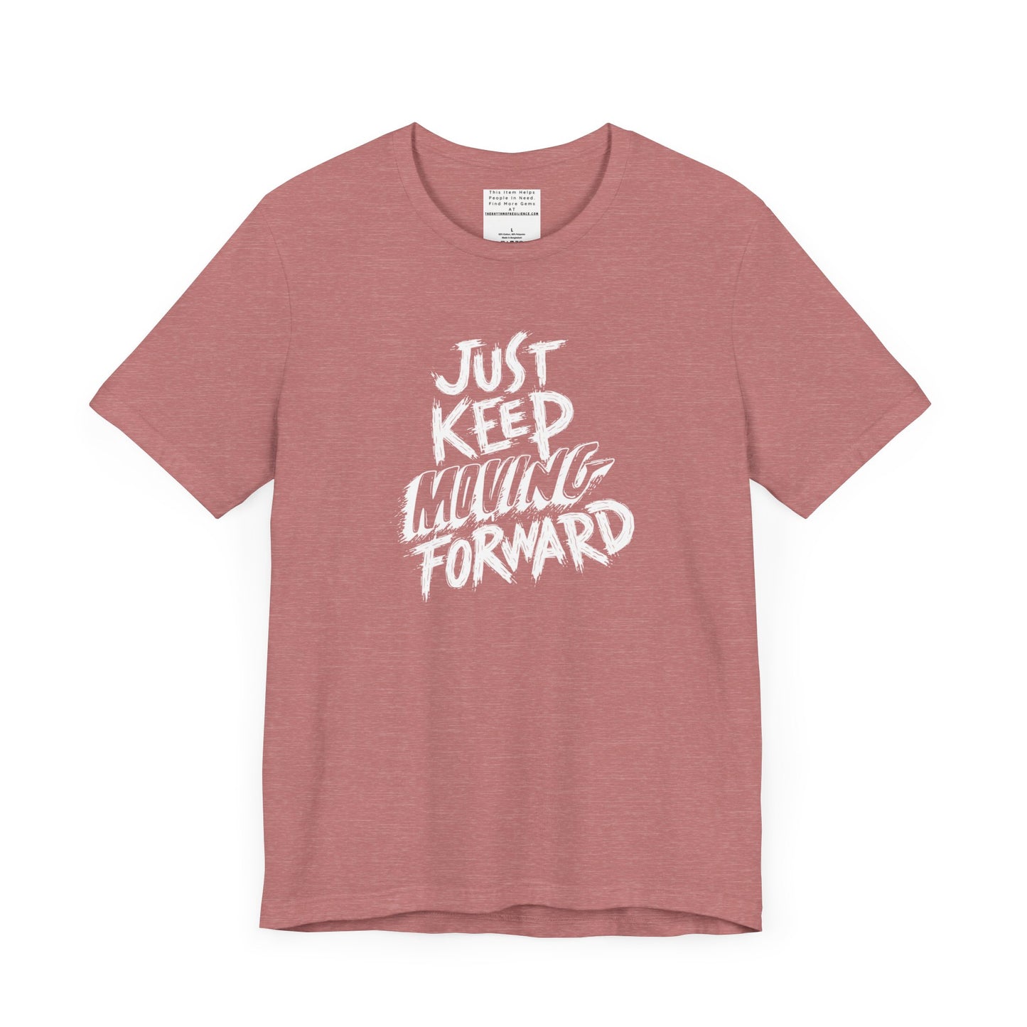 Just keep moving forward Unisex Jersey Short Sleeve Tee-mental health awareness month