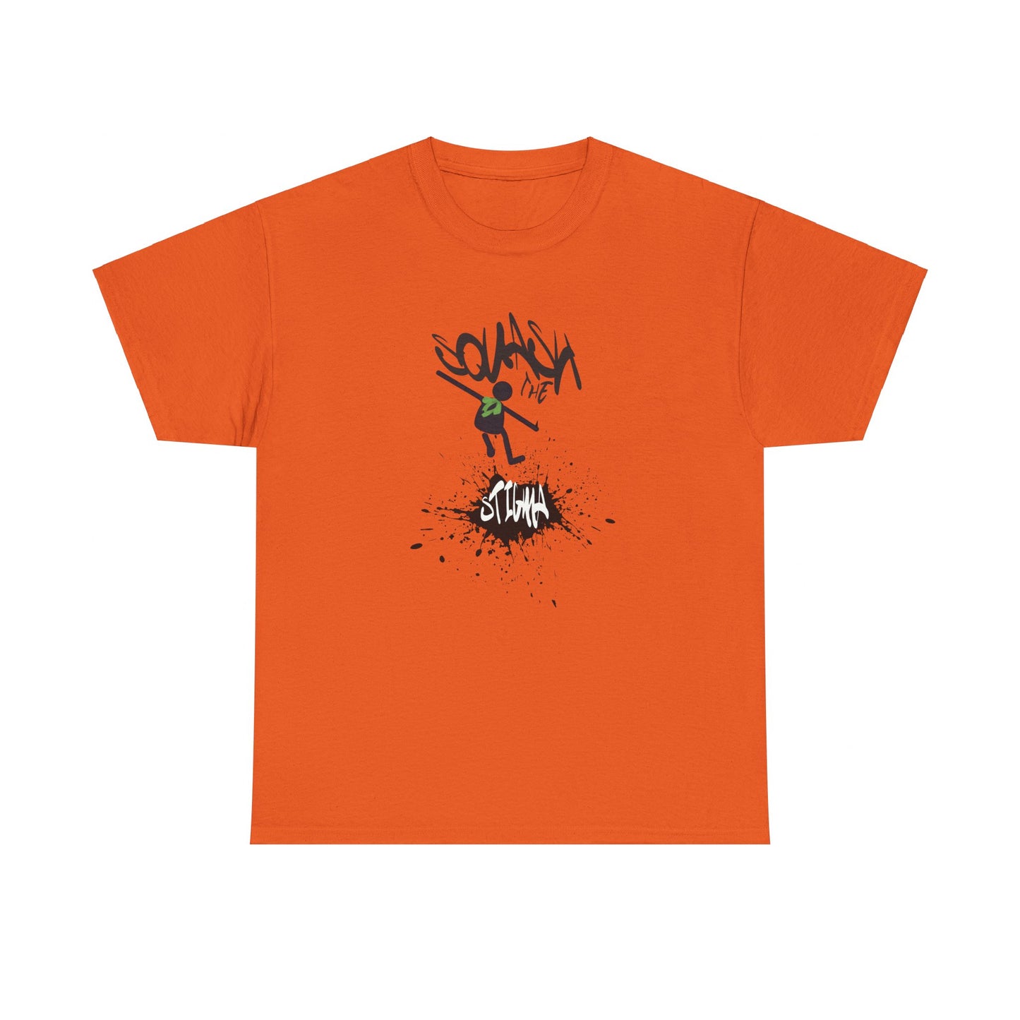 squash the stigma Unisex Heavy Cotton Tee